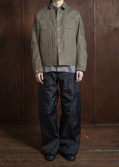 OPPOSE DUALITY 6 Pocket Panel Denim JKT RAW OD0001DJK-25SS Green