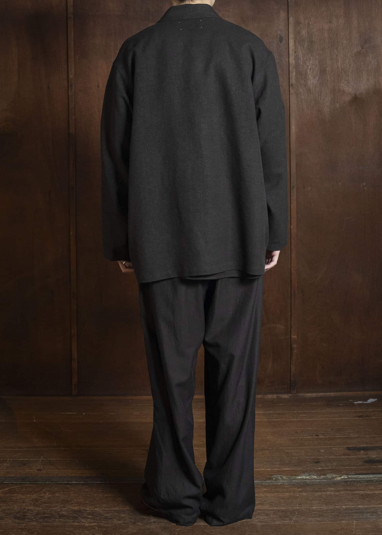 YOKO SAKAMOTO YS-26SS-27-BROWN WORK SHIRT BROWN