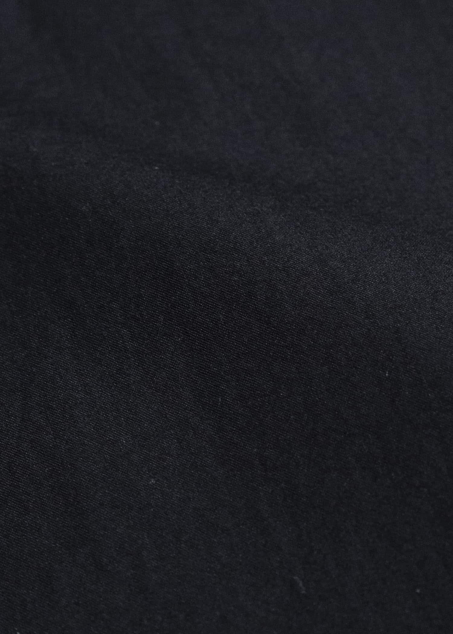 Taiga Takahashi Lot.101-Black Open Collar Shirt Black