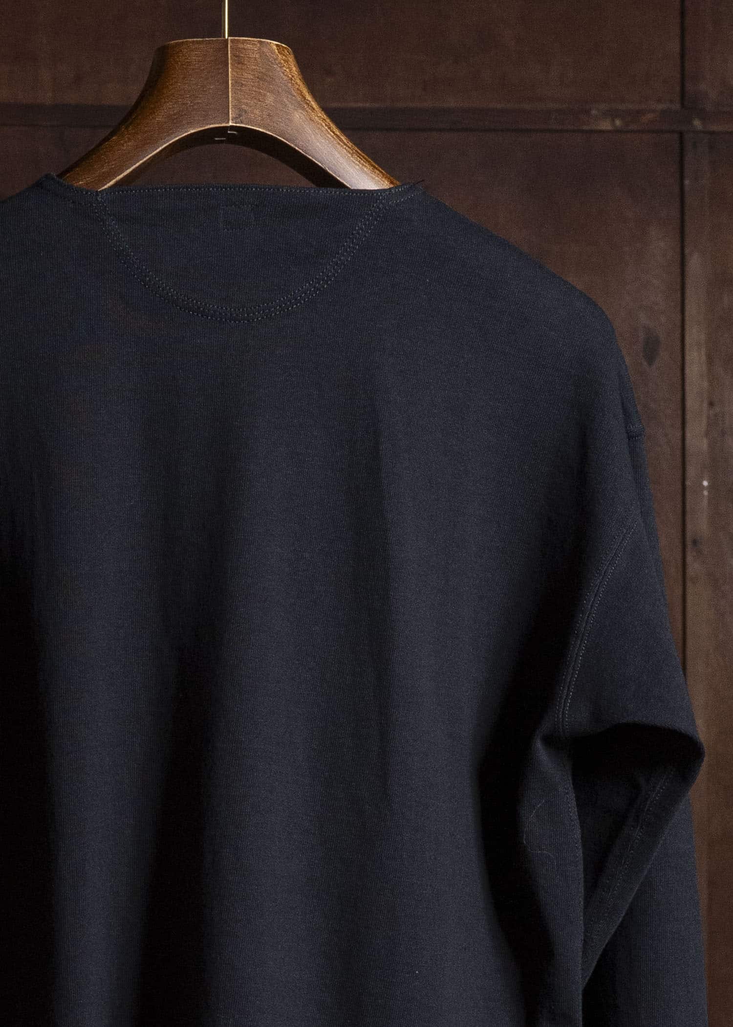 Taiga Takahashi Lot.618-Black Side Henry Neck Black