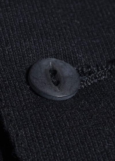 Taiga Takahashi Lot.618-Black Side Henry Neck Black
