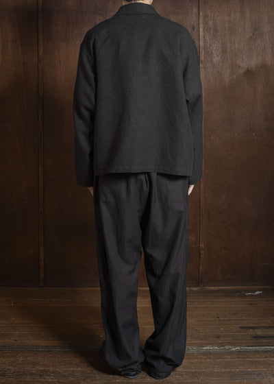 YOKO SAKAMOTO YS-26SS-28-BROWN Work Blouse BROWN