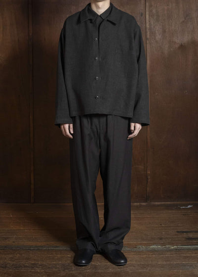 YOKO SAKAMOTO YS-26SS-28-BROWN Work Blouse BROWN