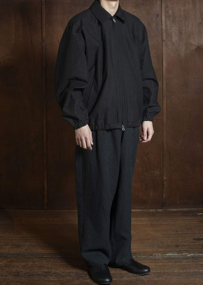 YOKO SAKAMOTO YS-26SS-29-BLACK Wide Easy Pants BLACK