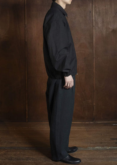 YOKO SAKAMOTO YS-26SS-29-BLACK Wide Easy Pants BLACK
