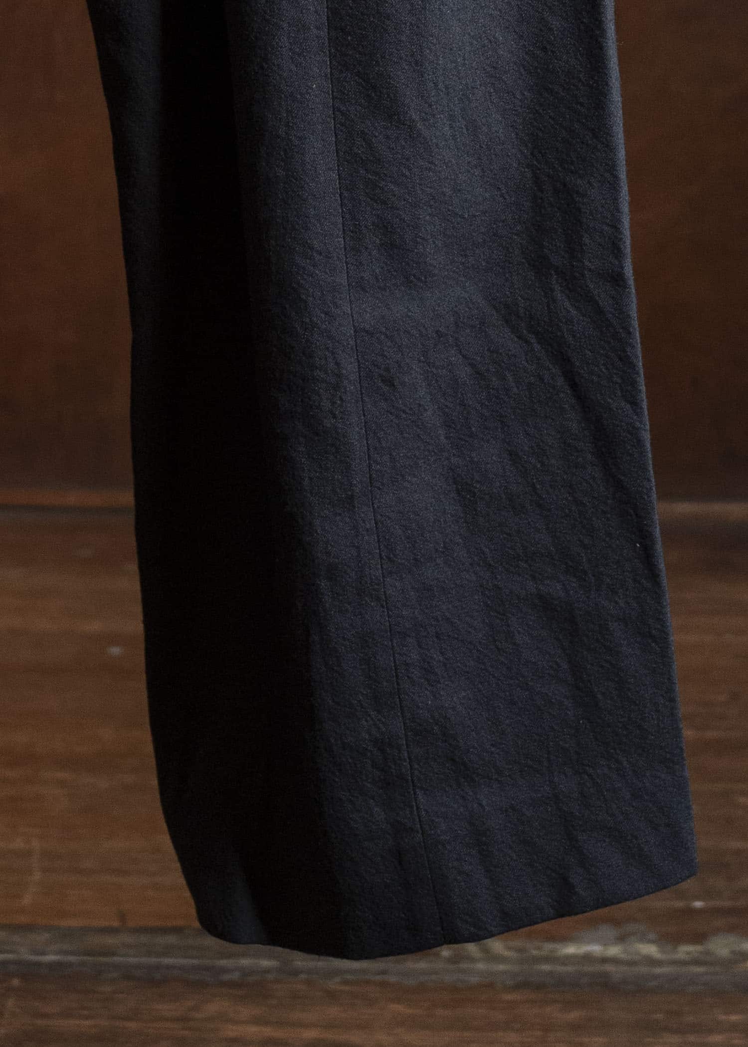 ZIGGY CHEN 0M2530501 DROP CROTCH WIDE-LEG TROUSERS 04