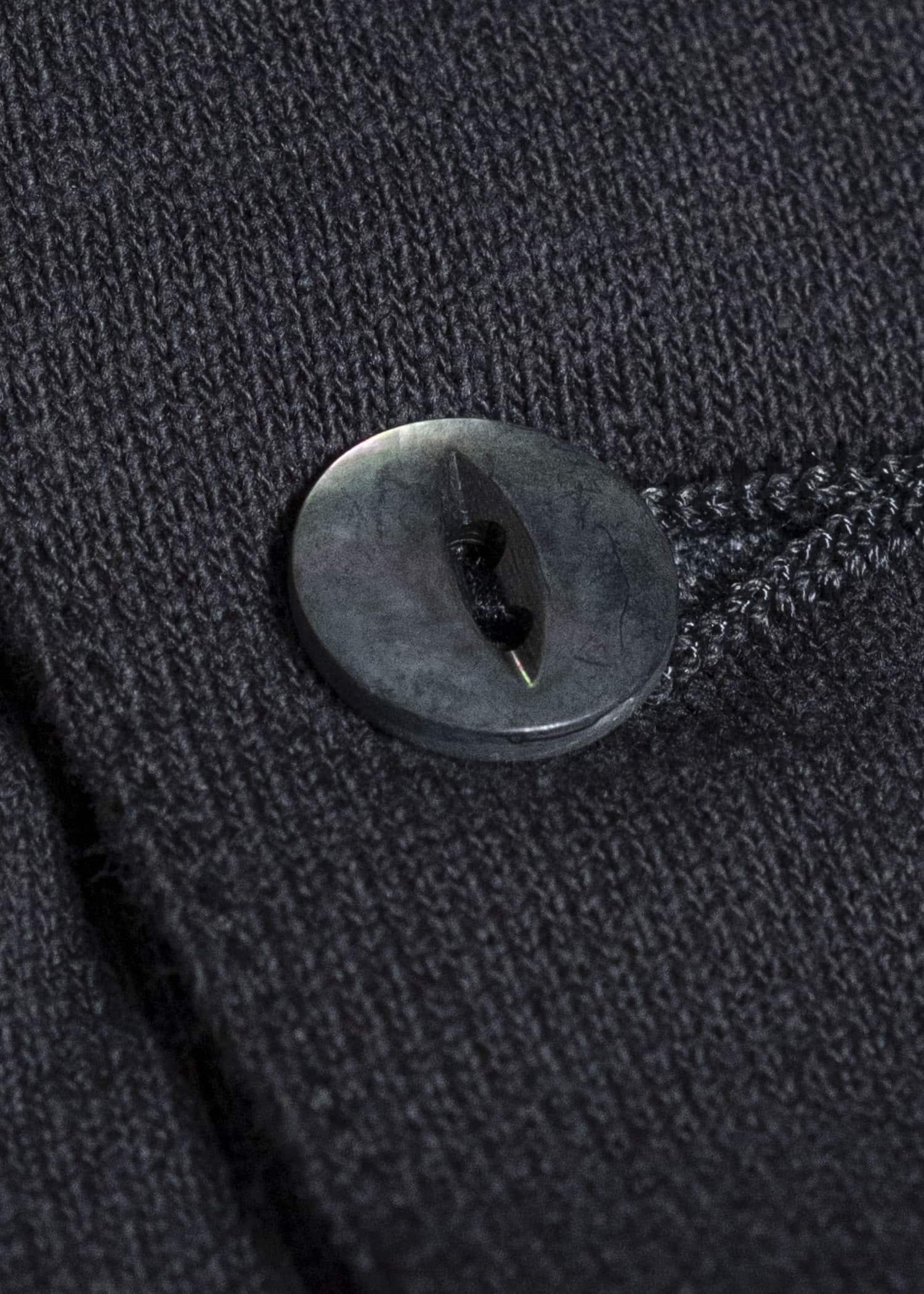 Taiga Takahashi Lot.618 Side Henley Neck Shirt CHARCOAL