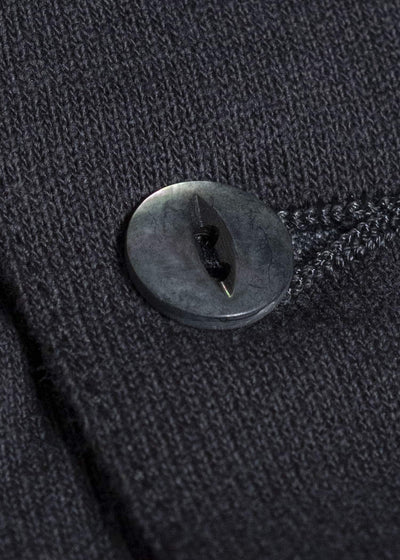 Taiga Takahashi Lot.618 Side Henley Neck Shirt CHARCOAL