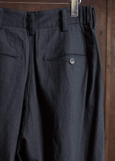 ZIGGY CHEN 0M2530501 DROP CROTCH WIDE-LEG TROUSERS 04