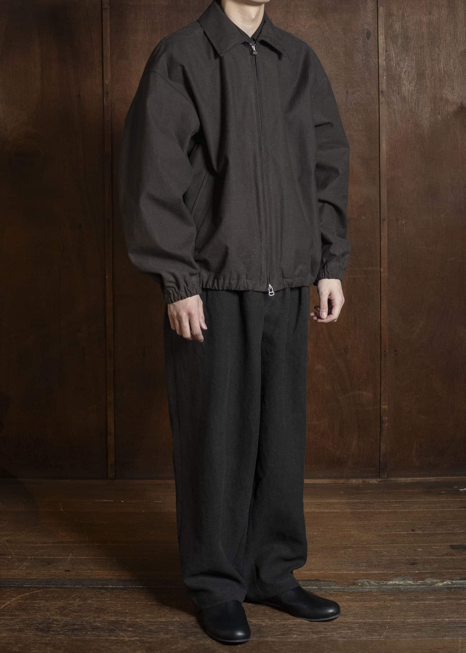 YOKO SAKAMOTO YS-26SS-29-BROWN Wide Easy Pants BROWN