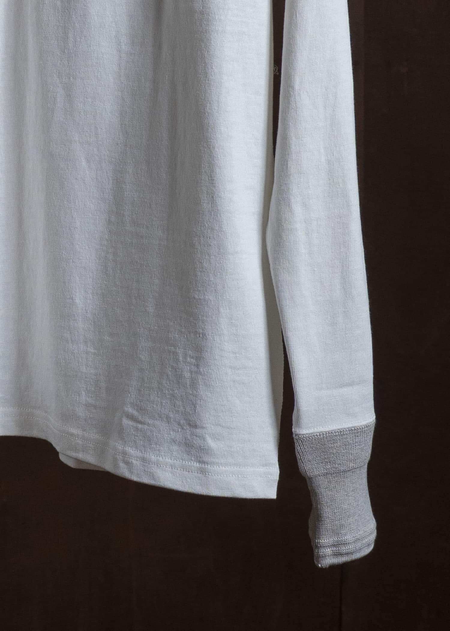 Taiga Takahashi Lot.618 Side Henley Neck Shirt IVORY