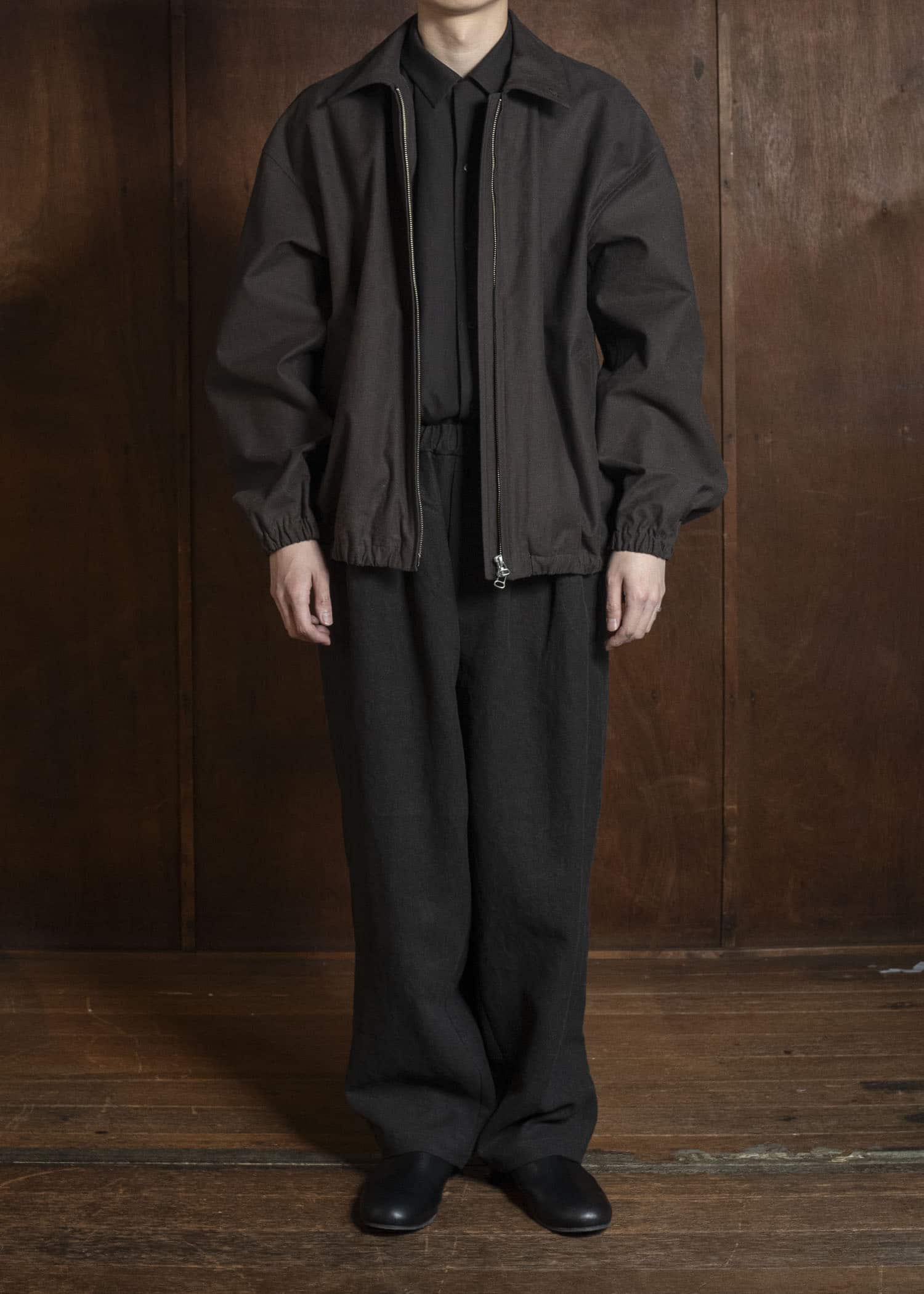 YOKO SAKAMOTO YS-26SS-29-BROWN Wide Easy Pants BROWN