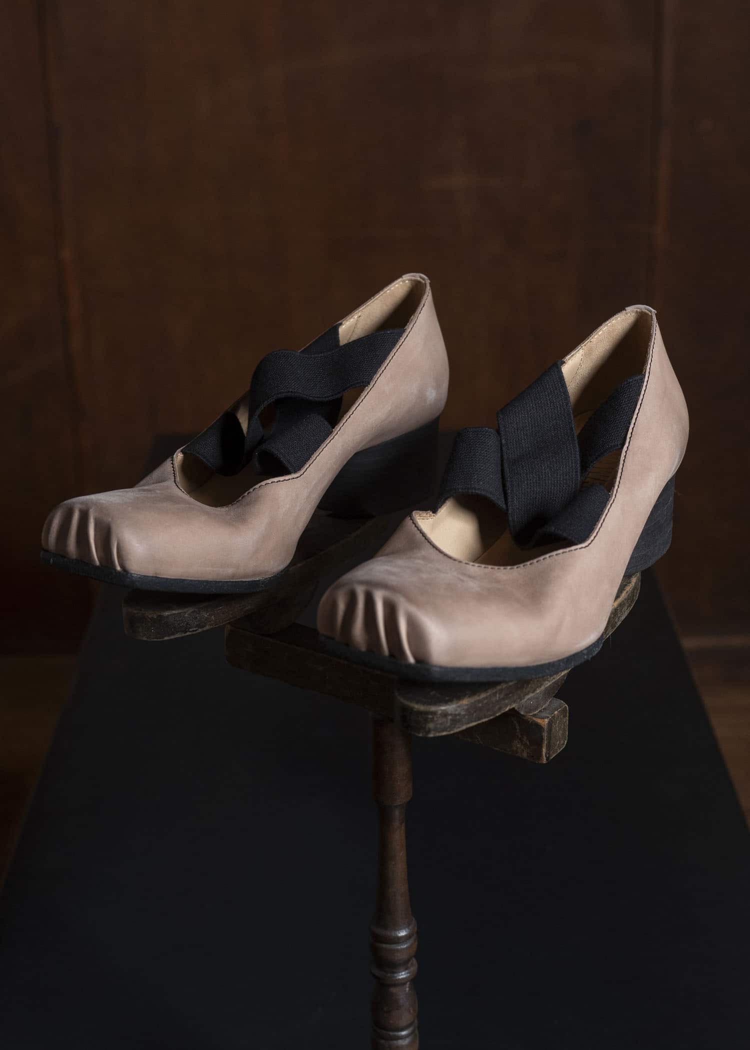 UMA WANG S6/M/UB9101 HIGH BALLET SHOES uw059 - rose/black