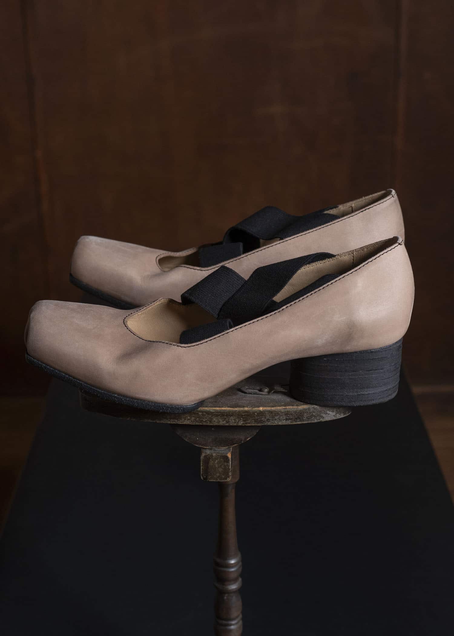 UMA WANG S6/M/UB9101 HIGH BALLET SHOES uw059 - rose/black