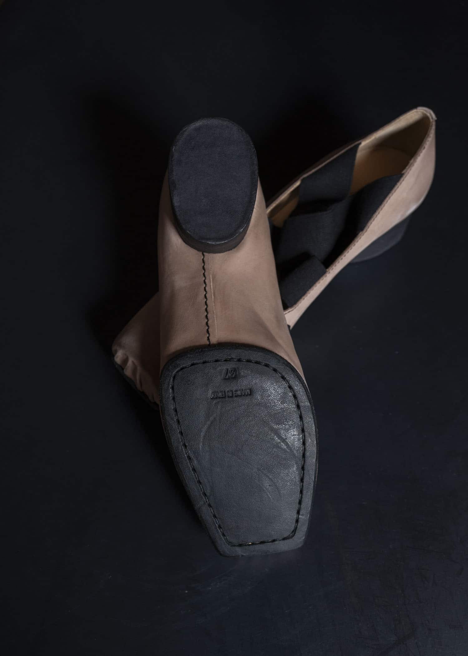 UMA WANG S6/M/UB9101 HIGH BALLET SHOES uw059 - rose/black