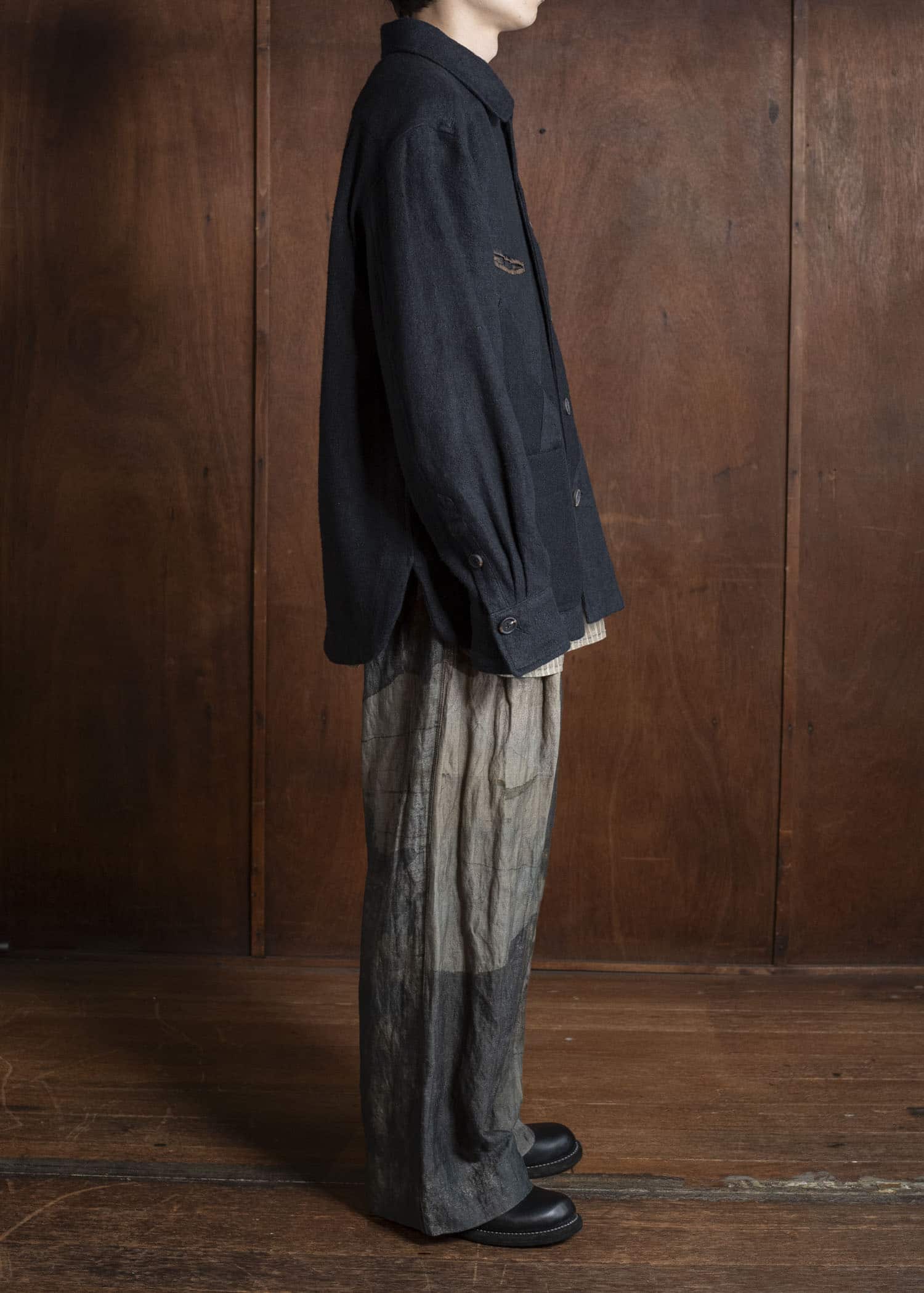 ZIGGY CHEN 0M2530927 DIAMOND SHAPED PATCHWOREK JACKET 4