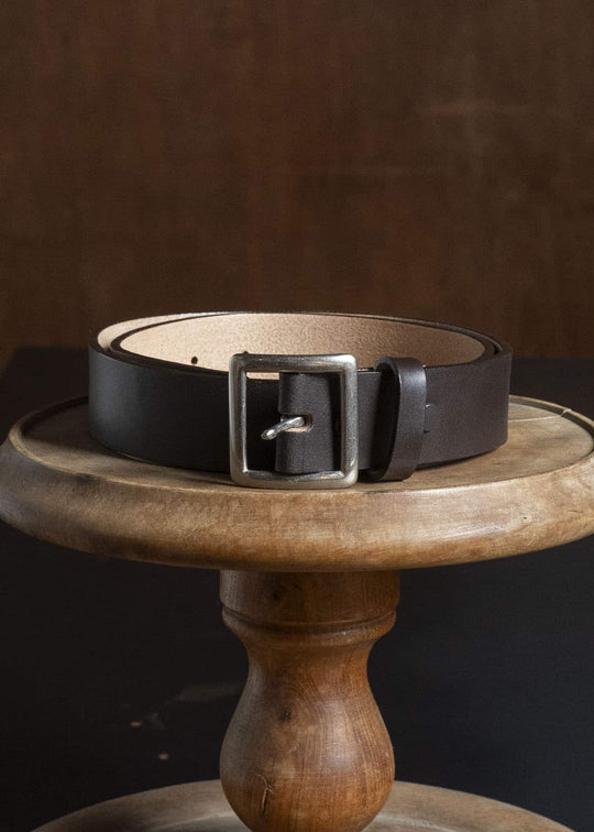 Taiga Takahashi Lot.028-Brown Garrison Belt Brown