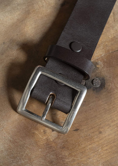 Taiga Takahashi Lot.028-Brown Garrison Belt Brown