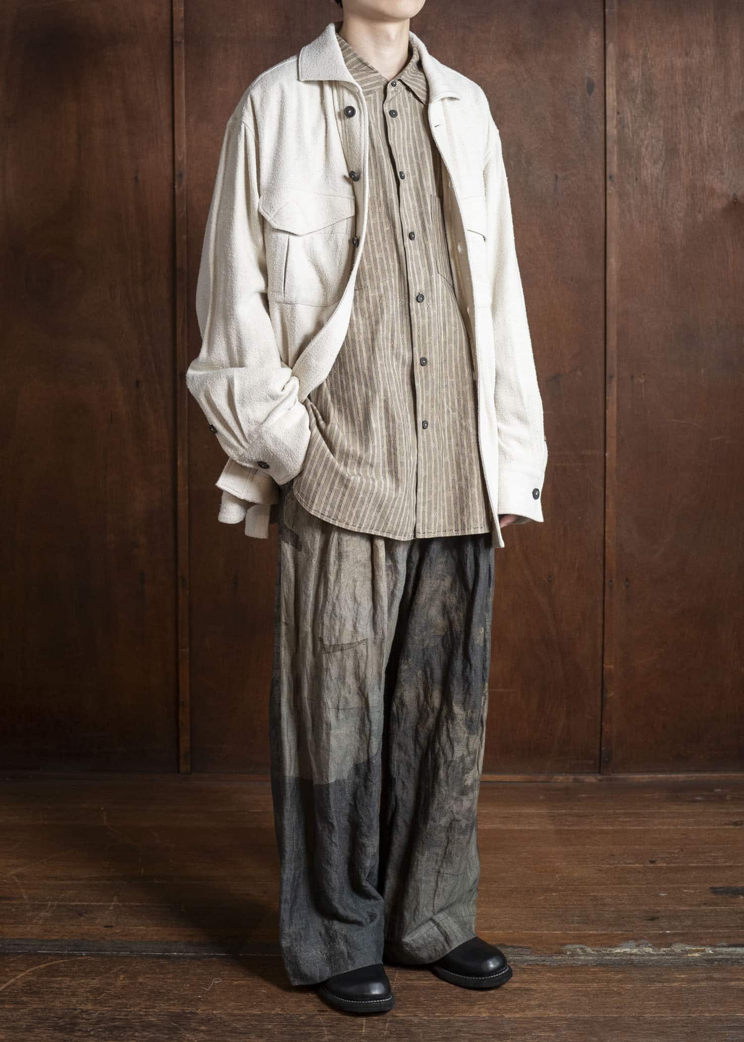 ZIGGY CHEN 0M2530736 WORKER SHIRT 1