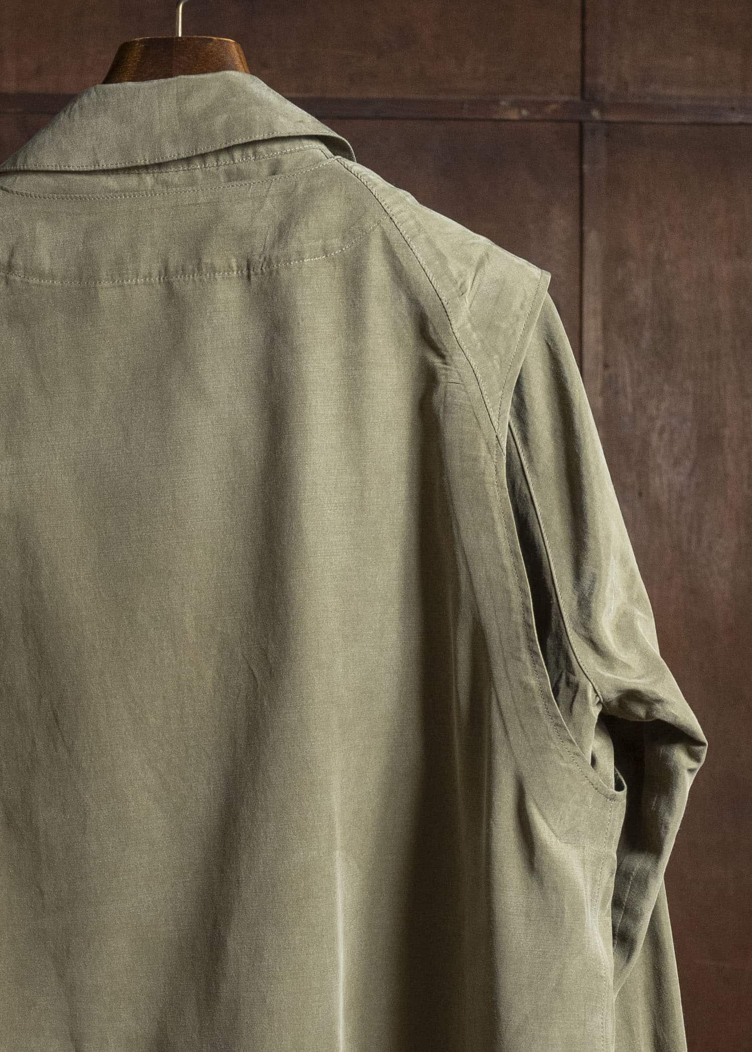 OPPOSE DUALITY OD1013COA-26SS Mod Half Coat (CONTEXT別注） Dark Green