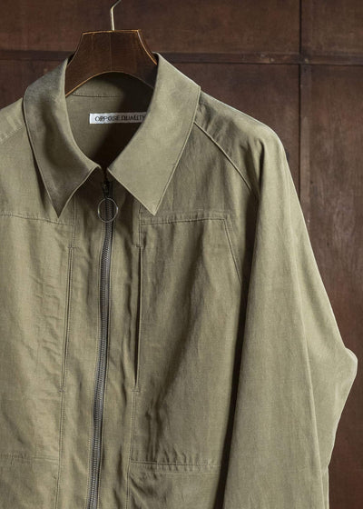 OPPOSE DUALITY OD1013COA-26SS Mod Half Coat (CONTEXT別注） Dark Green
