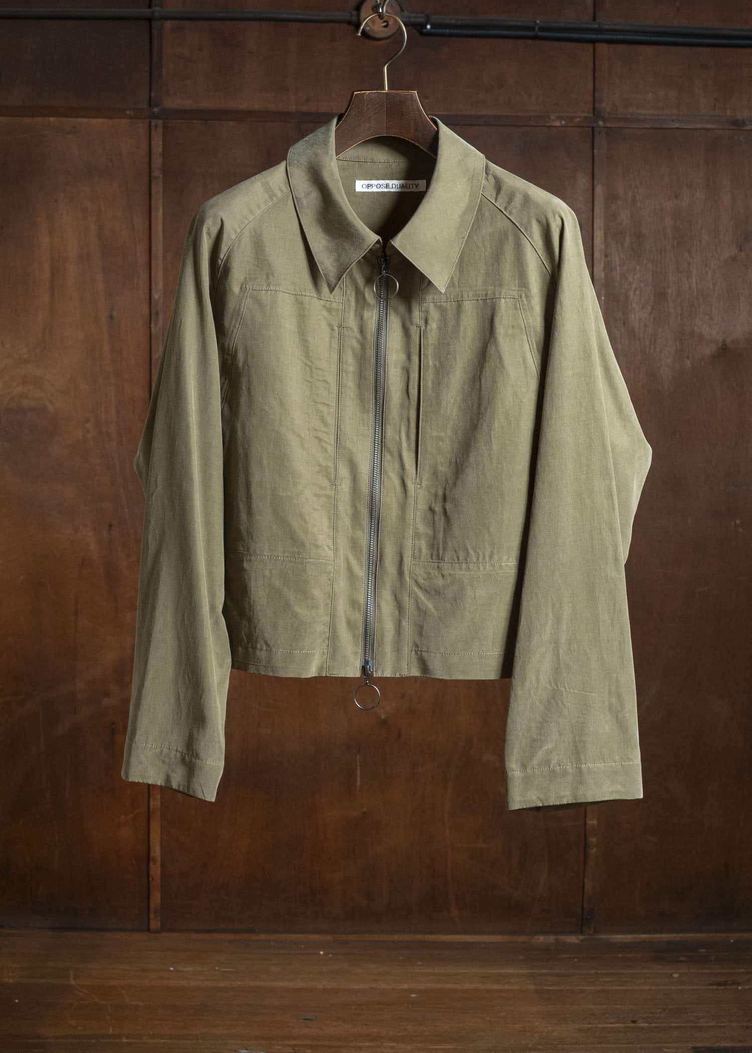 OPPOSE DUALITY OD1013COA-26SS Mod Half Coat (CONTEXT別注） Dark Green
