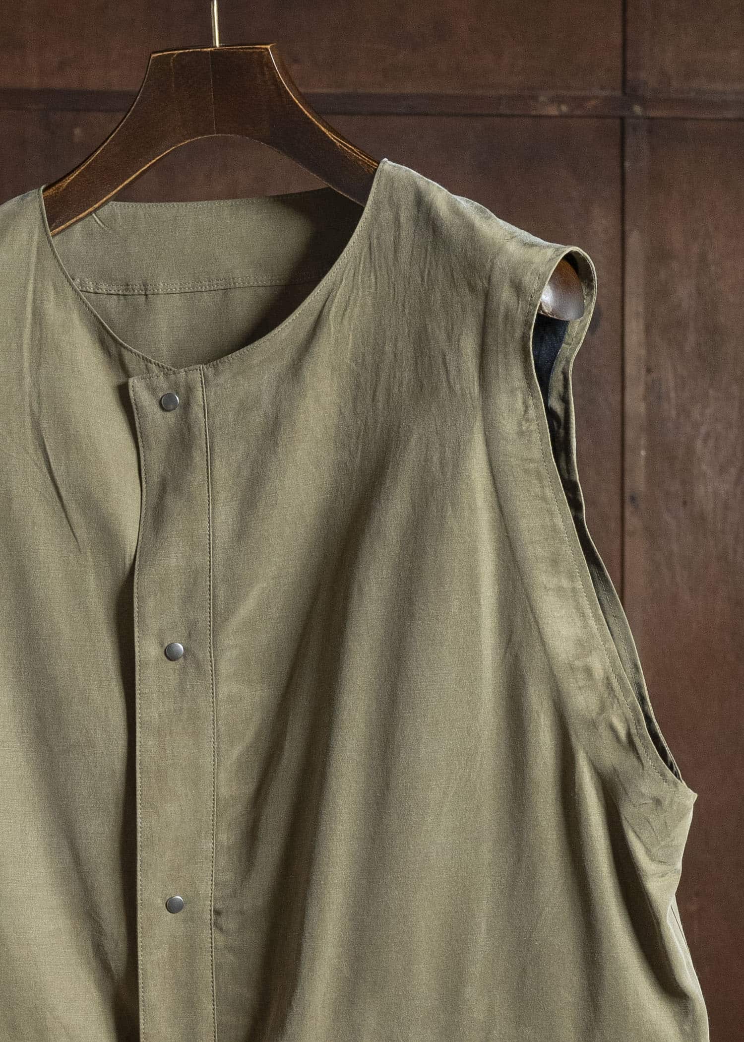 OPPOSE DUALITY OD1013COA-26SS Mod Half Coat (CONTEXT別注） Dark Green