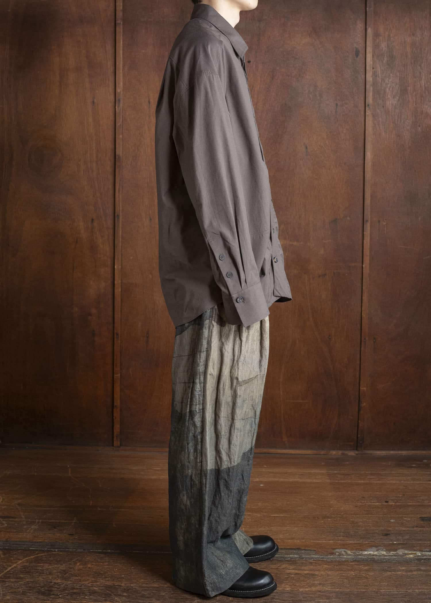 ZIGGY CHEN 0M2530706 ASYMMETRIC SHIRT JACKET 62