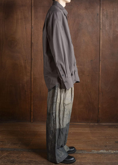 ZIGGY CHEN 0M2530706 ASYMMETRIC SHIRT JACKET 62