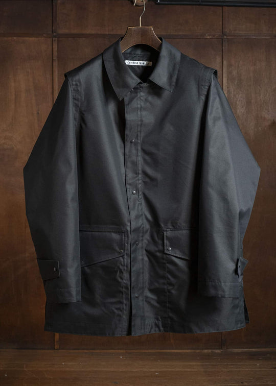 OPPOSE DUALITY OD1011COA-26SS ChambrayMod Harf Coat Black