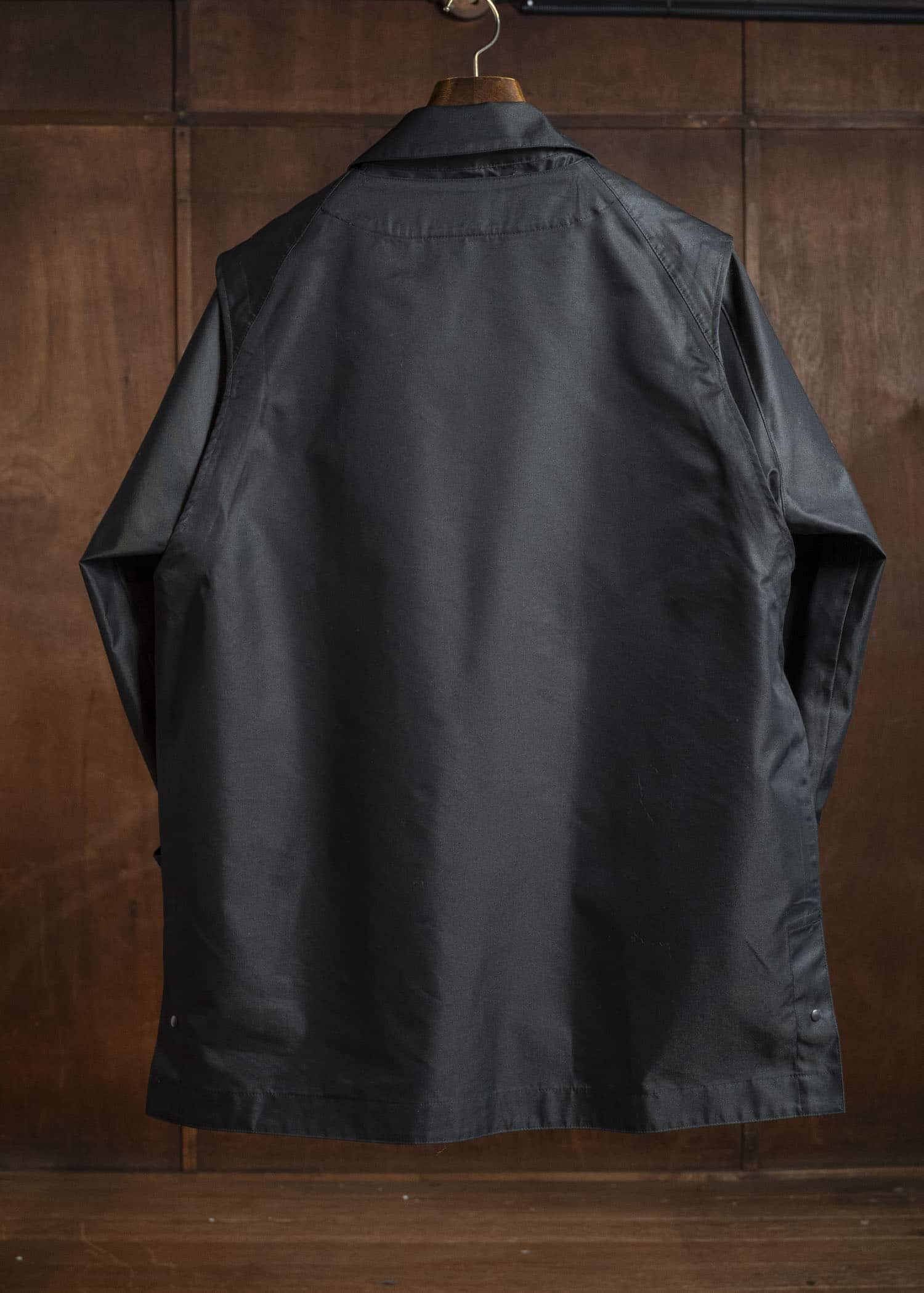 OPPOSE DUALITY OD1011COA-26SS ChambrayMod Harf Coat Black