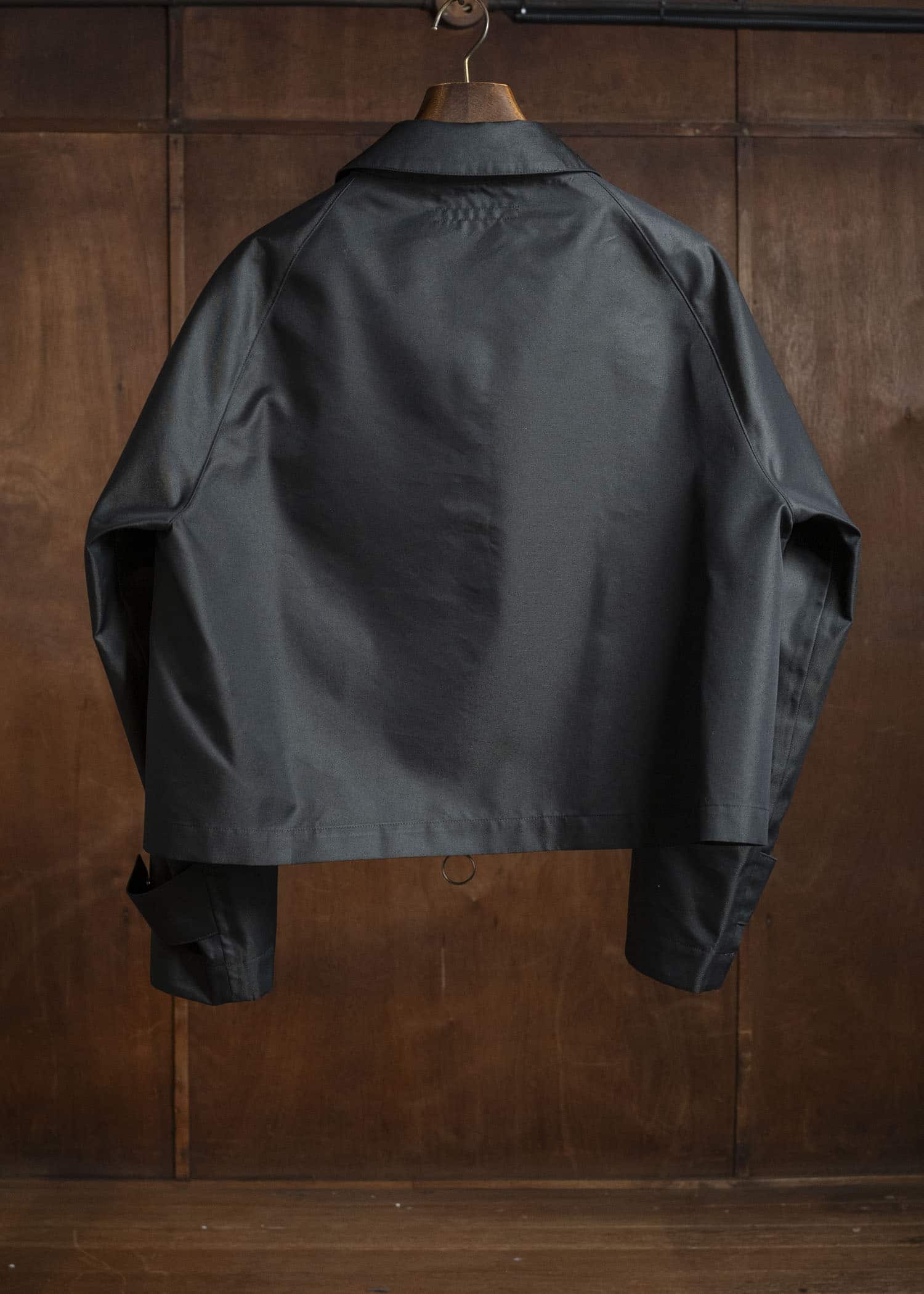 OPPOSE DUALITY OD1011COA-26SS ChambrayMod Harf Coat Black