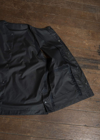 OPPOSE DUALITY OD1011COA-26SS ChambrayMod Harf Coat Black