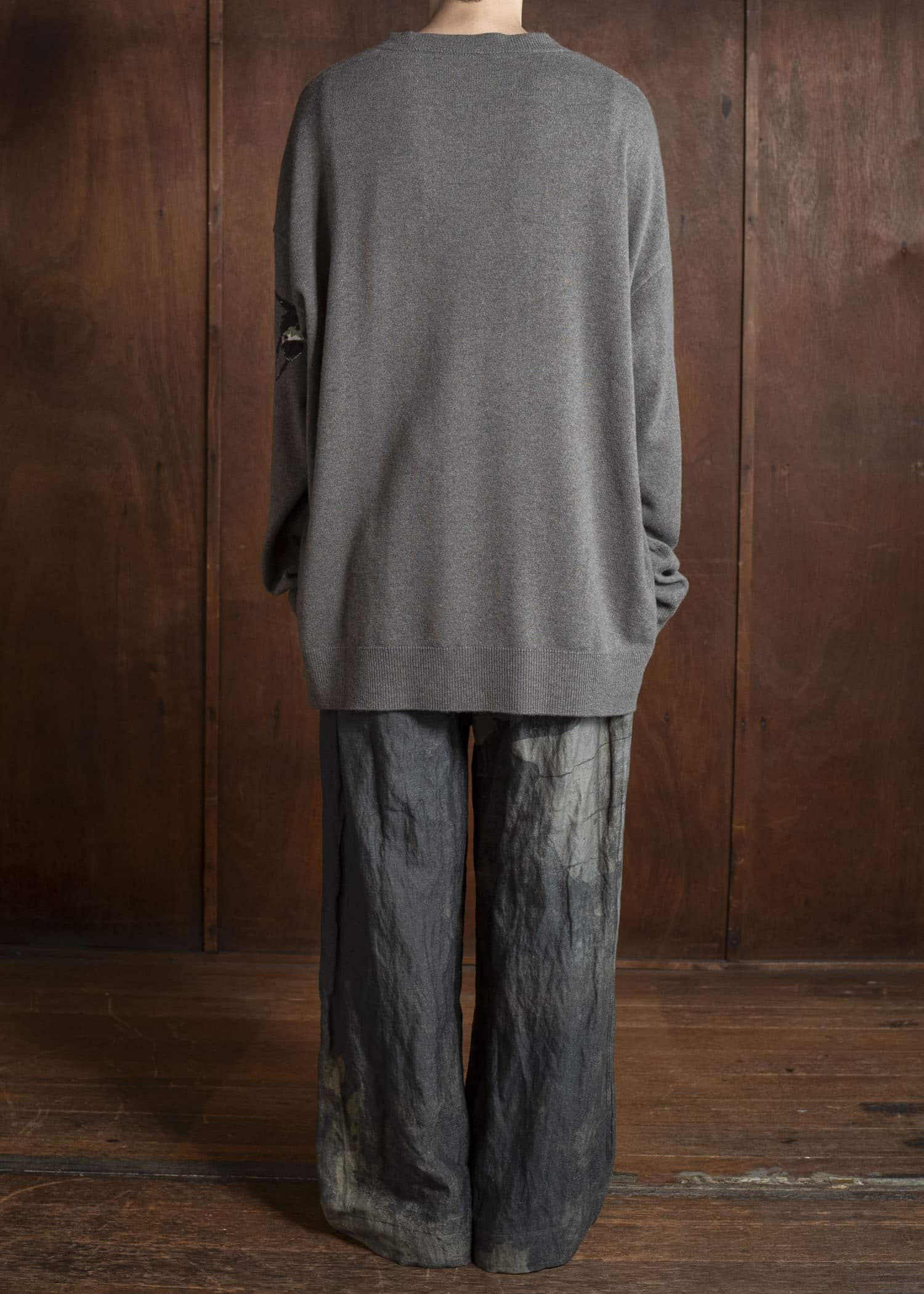 ZIGGY CHEN 0M2532009 FLOWER INTARSIA SWEATER 54