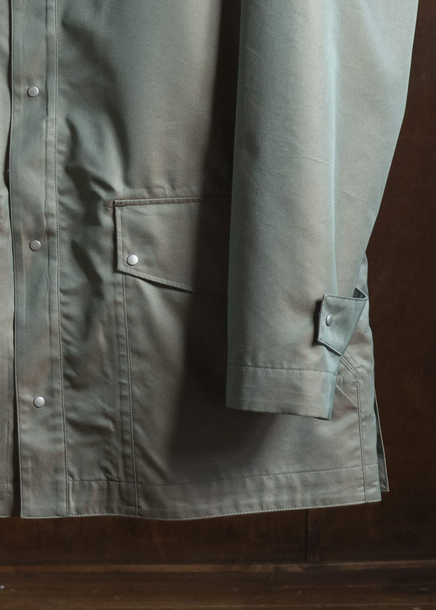 OPPOSE DUALITY OD1011COA-26SS ChambrayMod Harf Coat Beige