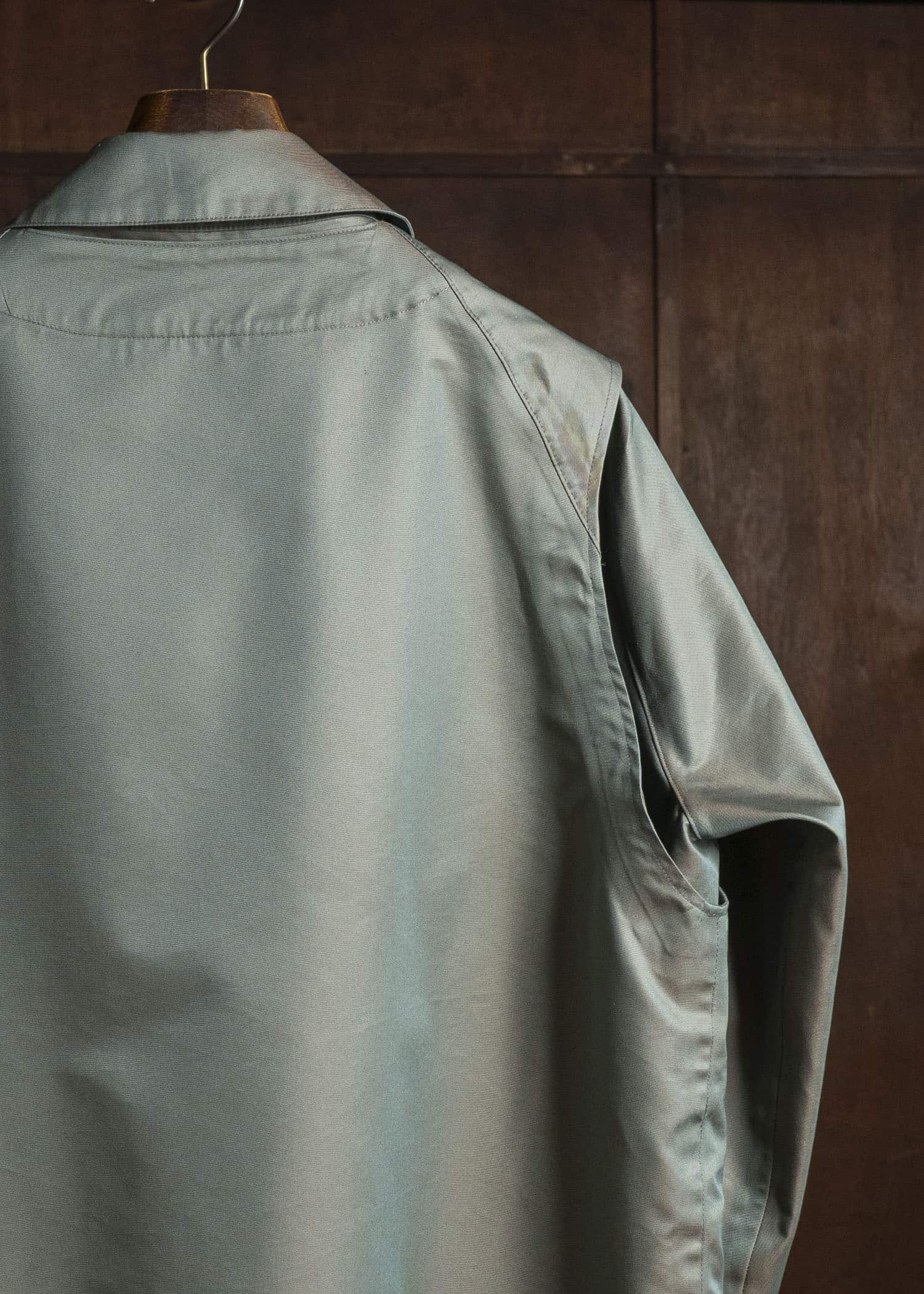 OPPOSE DUALITY OD1011COA-26SS ChambrayMod Harf Coat Beige