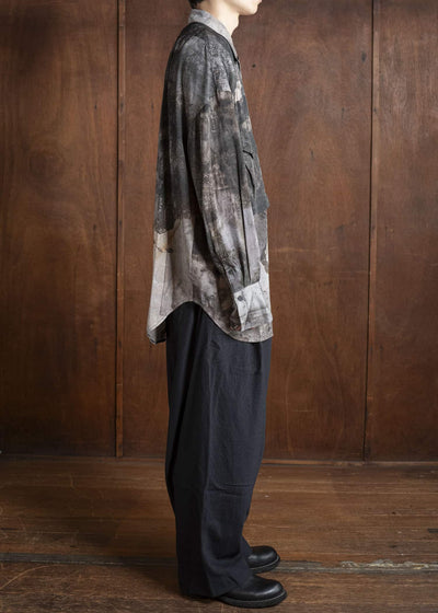 ZIGGY CHEN 0M2530501 DROP CROTCH WIDE-LEG TROUSERS 04