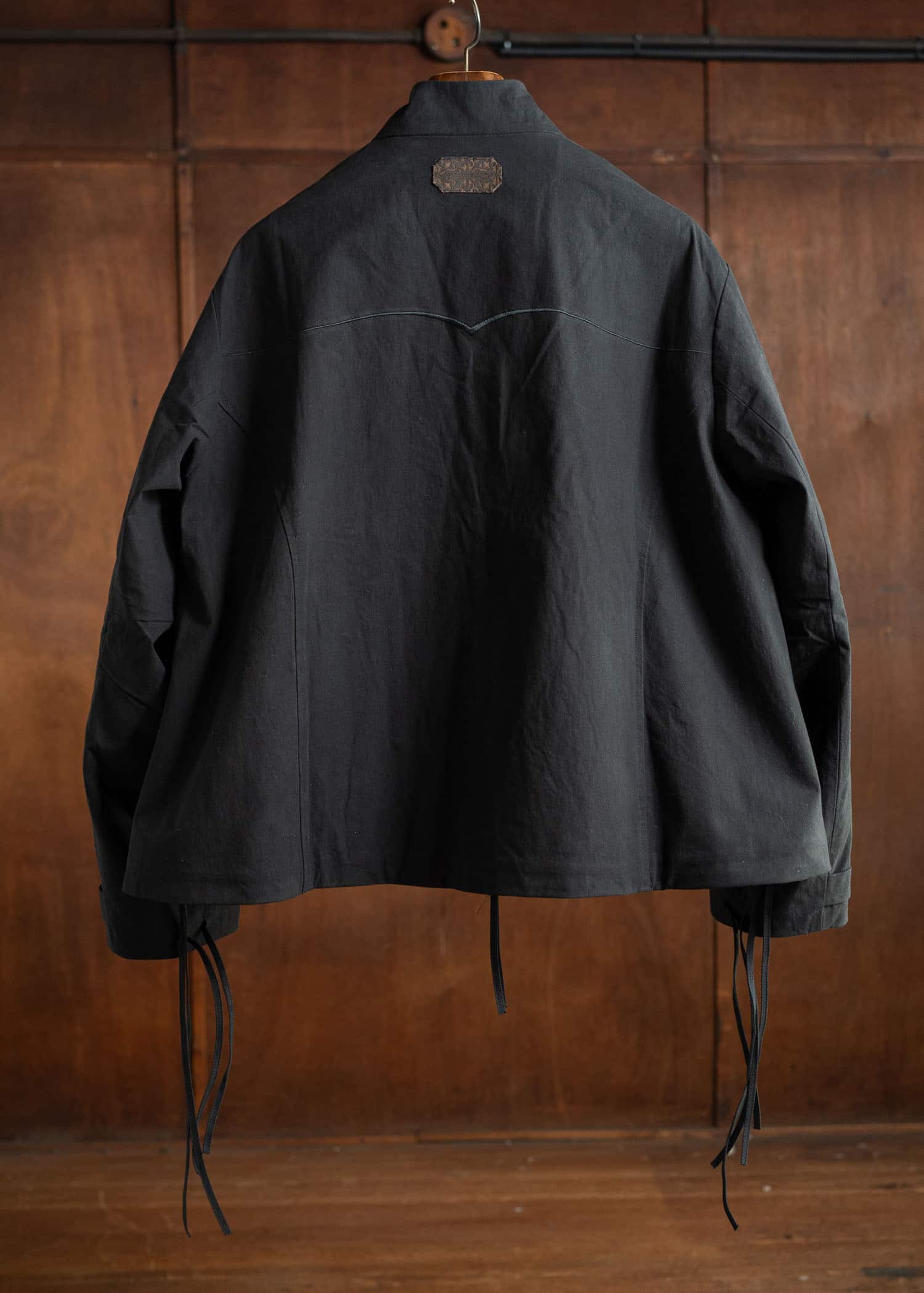 Professor.E Poncho Jacket Black 24FW-PE-JKT-06