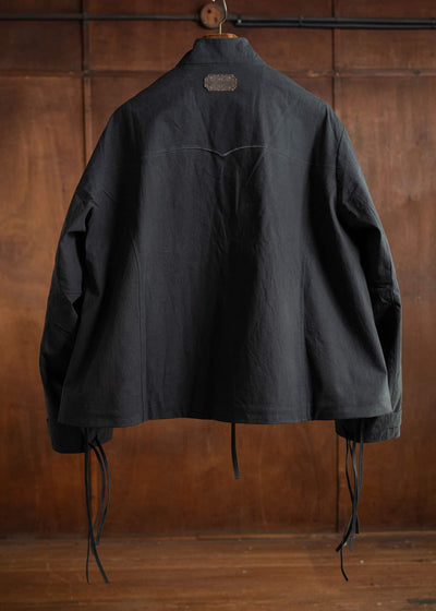 Professor.E Poncho Jacket Black 24FW-PE-JKT-06