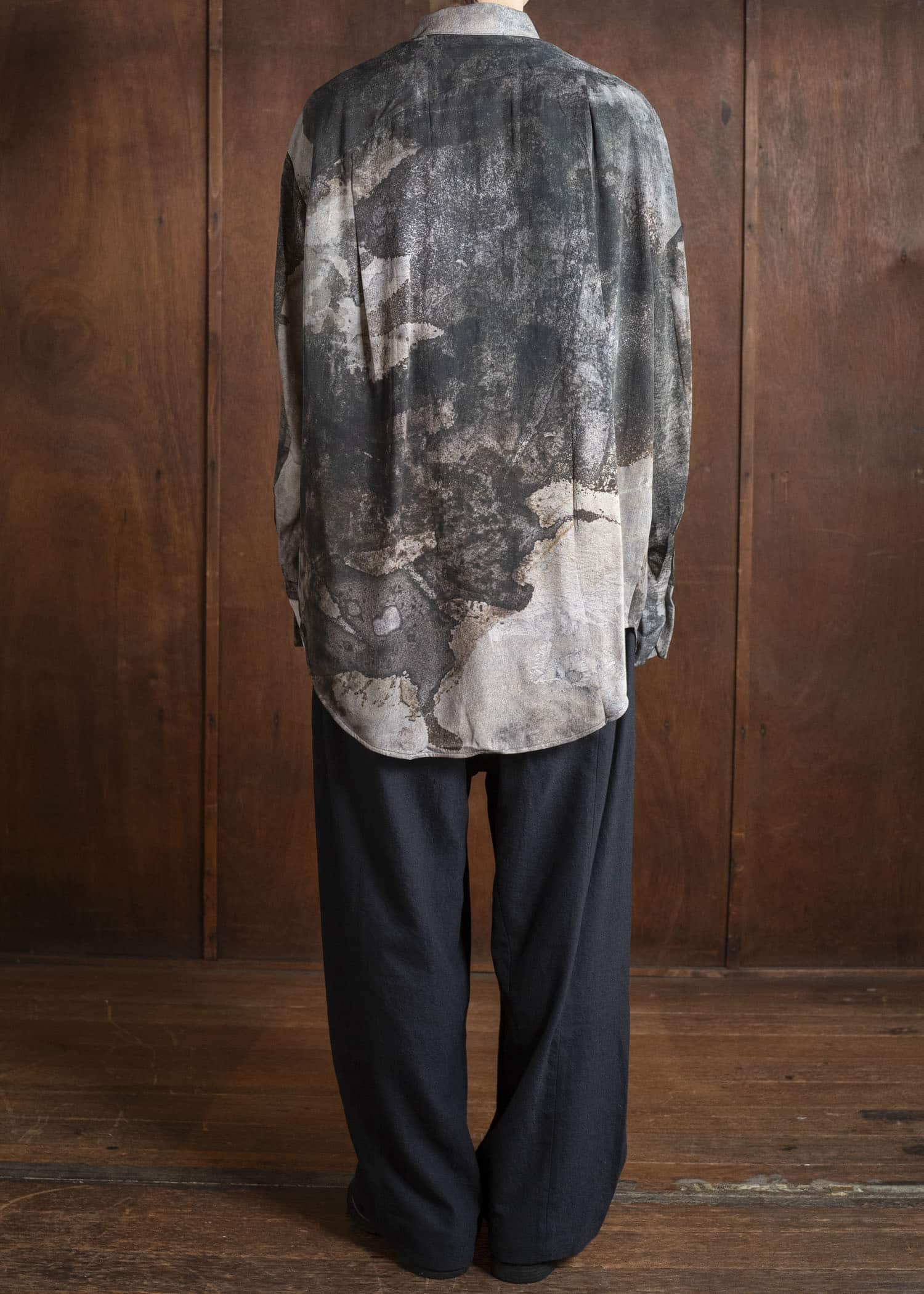 ZIGGY CHEN 0M2530701 DIGITAL PRINT SILK SHIRT JACKET 3