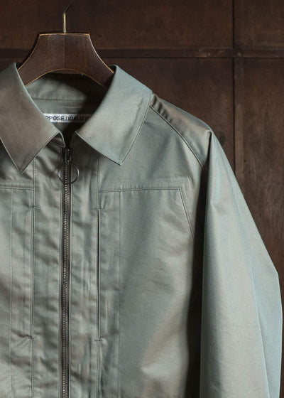 OPPOSE DUALITY OD1011COA-26SS ChambrayMod Harf Coat Beige