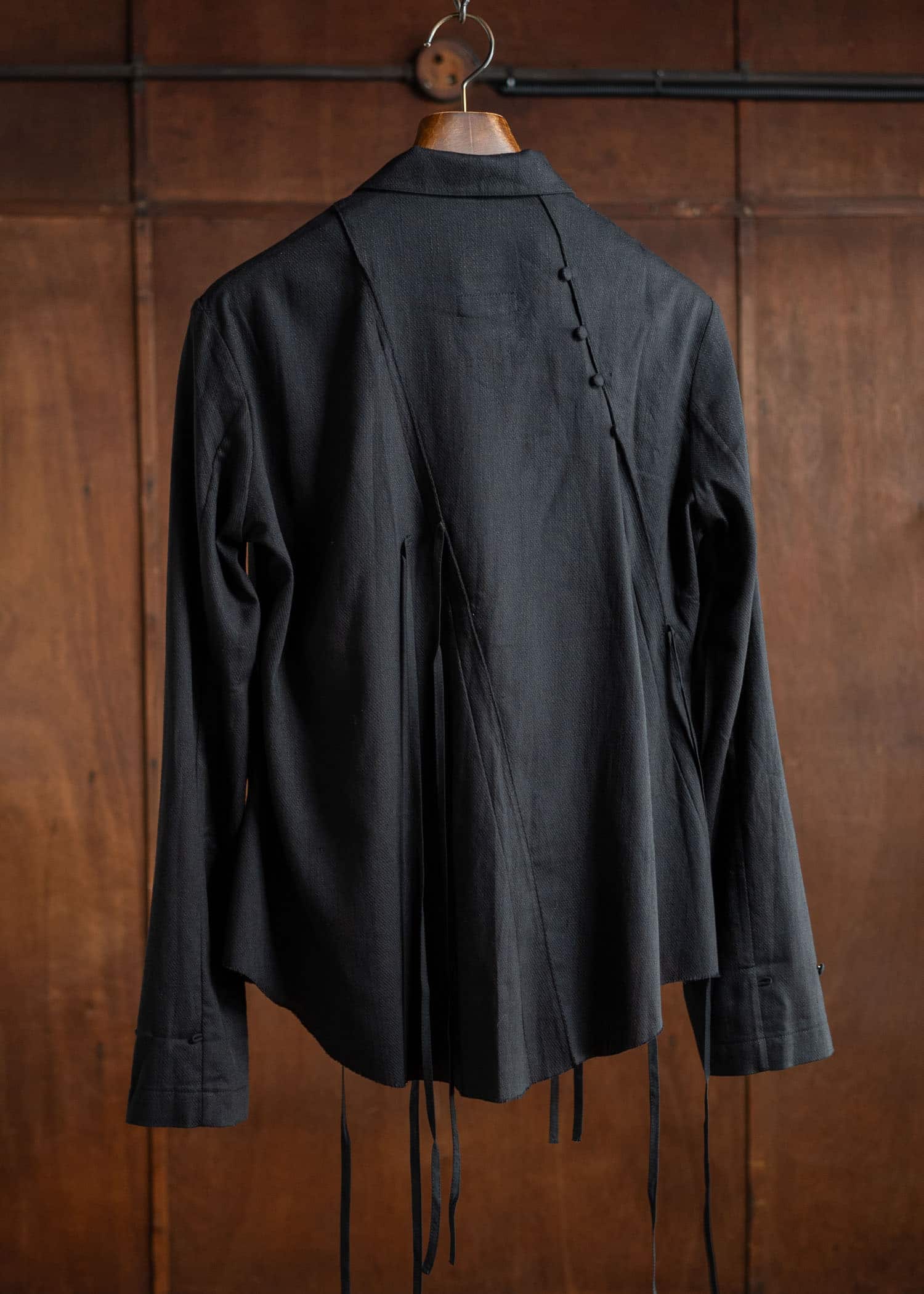 Professor.E Hanging Shirt Black 24FW-WM-LSH-02