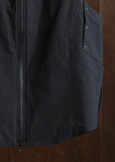 OPPOSE DUALITY OD1051VST-26SS Linen Vest Black