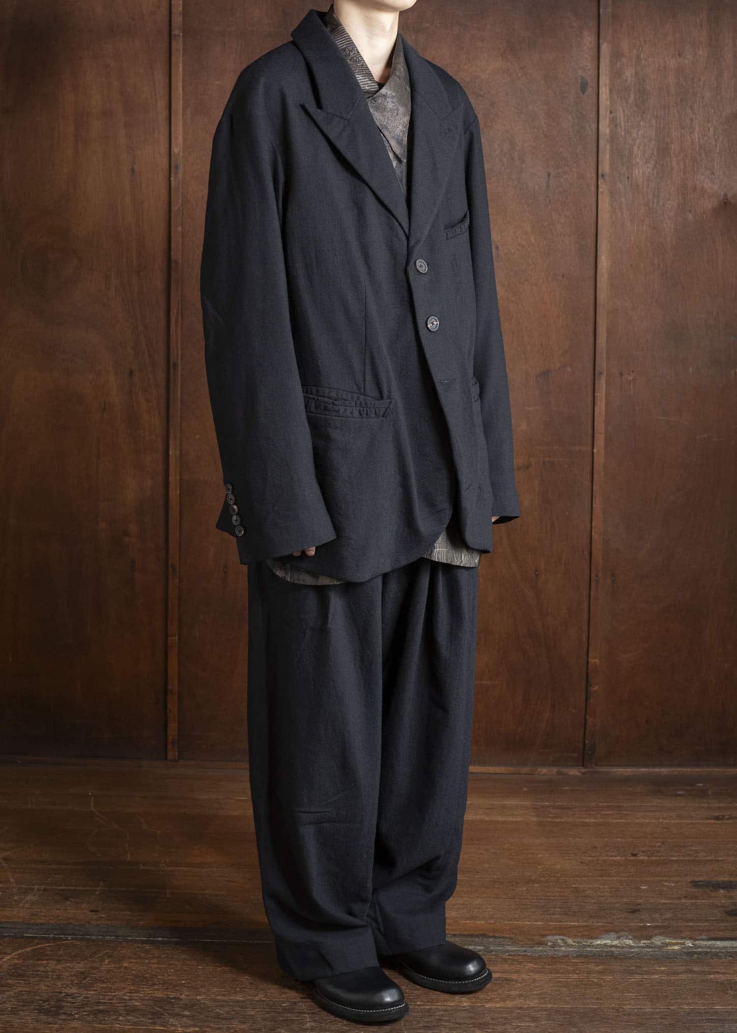 ZIGGY CHEN 0M2530951 THREE BUTTON BLAZER 4