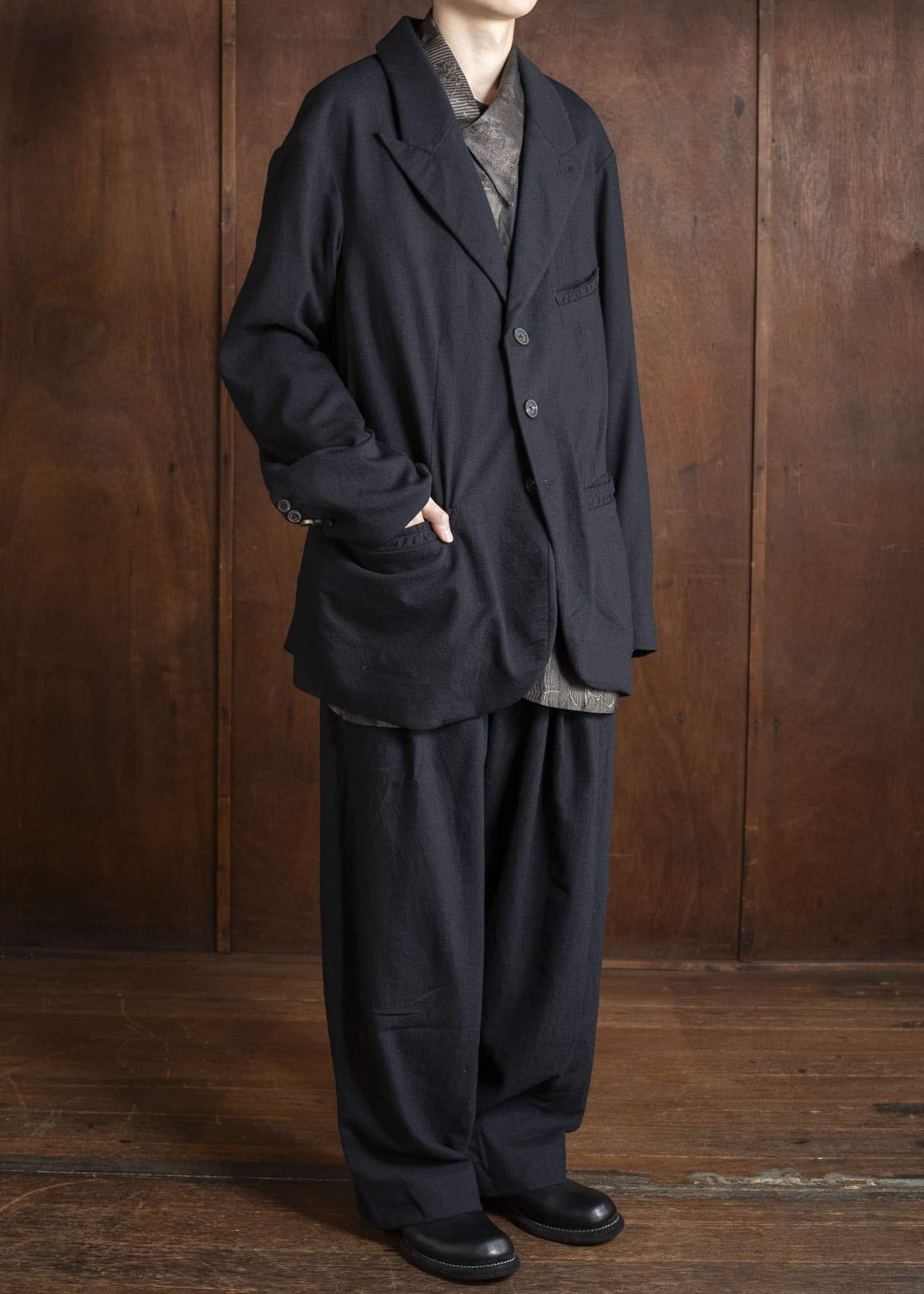 ZIGGY CHEN 0M2530951 THREE BUTTON BLAZER 4