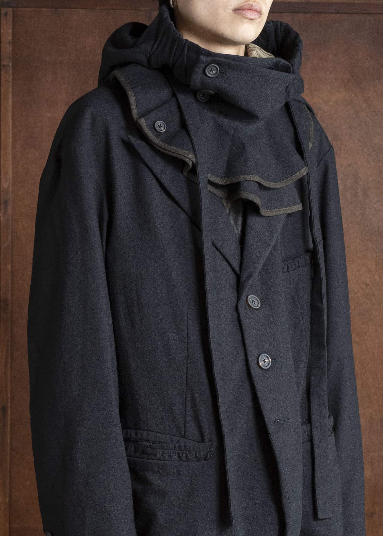 ZIGGY CHEN 0M2535618 HOODED NECKWARMER 4