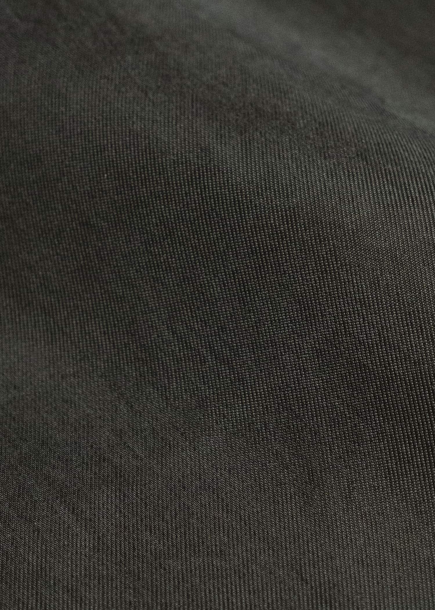 ZIGGY CHEN SHORT SLEEVE BACK GATHERED SHIRT KOMBU GREEN 0W2620702