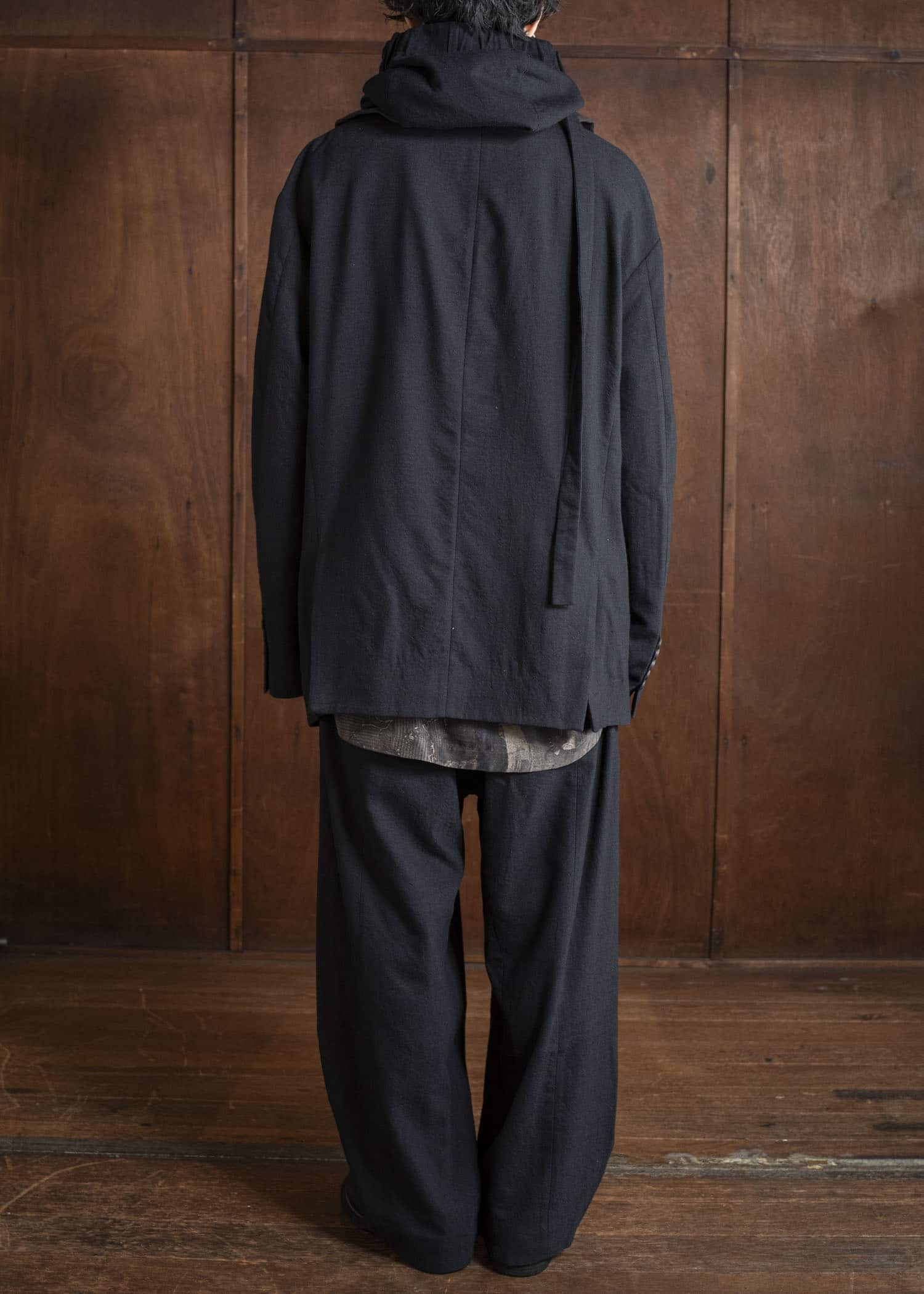 ZIGGY CHEN 0M2535618 HOODED NECKWARMER 4