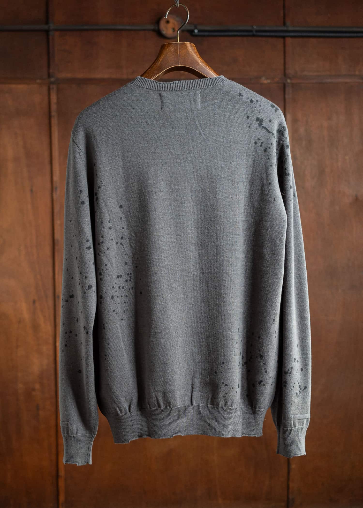 Professor.E Tainted Knit Dark Grey 24FW-PE-KT-04