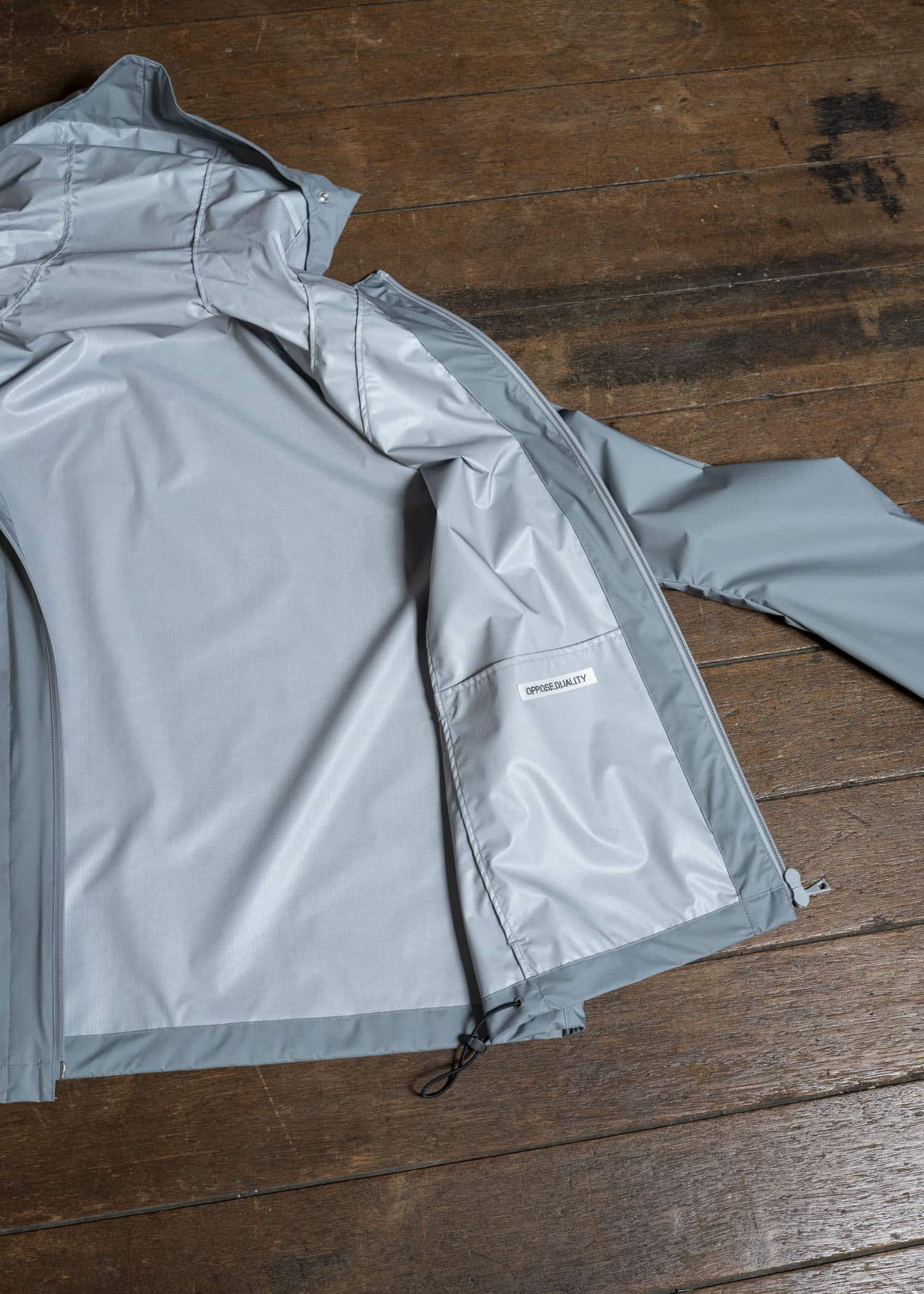 OPPOSE DUALITY OD1031PAK-26SS Pocktable Short Parka Light Blue